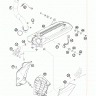 690 DUKE CHASSIS ORG Глушитель