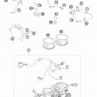 990 ADVENTURE  ENGINE Корпус Дросселя