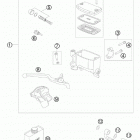 990 ADVENTURE CHASSIS ORG Главный цилиндр тормозной