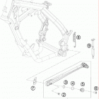 65 XC CHASSIS Подножки