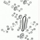 450 SMR ENGINE Газо-распределительный механизм