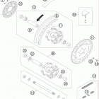 50 SX Заднее колесо