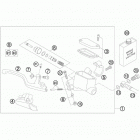 85 SX 19/16 CHASSIS Главный цилиндр тормозной