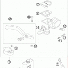 50 SX JUNIOR USA Главный цилиндр тормозной
