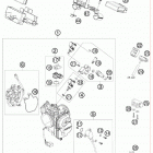 690 SUPERMOTO-R USA ENGINE Корпус Дросселя