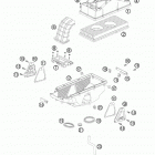 990 SUPER DUKE ORANGE USA CHASSIS Фильтр воздушный