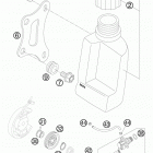 50 MINI ADVENTURE ENGINE Масляная система