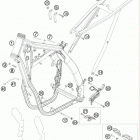 450 XC-F USA CHASSIS Рама