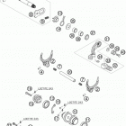 505 SX-F Механизм переключения