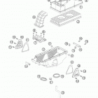 990 ADVENTURE ORANGE ABS USA CHASSIS Воздушный фильтр
