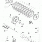 505 SX-F Сцепление