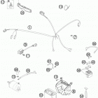 250 XC-W USA CHASSIS Электрика