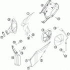 450 XC-F USA CHASSIS Воздушный фильтр