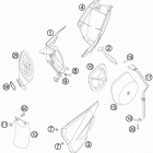 105 XC USA CHASSIS Фильтр воздушный