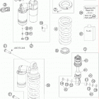 1190 RC 8 ORANGE 08 / PS 09 CHASSIS Моно амортизатор