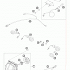 690 ENDURO USA CHASSIS Фара