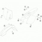 65 XC USA CHASSIS Обтекатель , крылья
