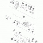 690 ENDURO USA CHASSIS Соединение рычагов
