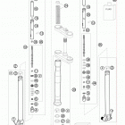 65 SX Передняя вилка