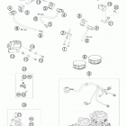 1190 RC8 USA ENGINE Корпус Дросселя