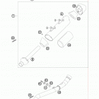 250 SX-F Глушитель