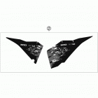 300 XC-W USA CHASSIS Наклейки