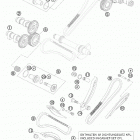 990 SUPERDUKE USA ENGINE Газо-распределительный механизм