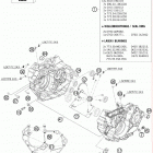 450 SMR ENGINE Картер двигателя