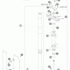 85 XC USA CHASSIS Передняя вилка