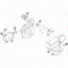 250 XC-WE ENGINE Электрический стартер
