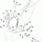 200 XC USA CHASSIS Рама