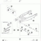 250 XCF-W USA CHASSIS Бугель