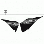 505 XC-F USA CHASSIS Наклейки