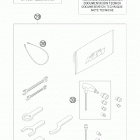 1190 RC 8 ORANGE 08 / PS 09 CHASSIS Аксессуары