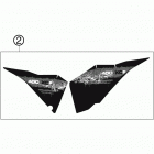 450 XC-F USA CHASSIS Наклейки
