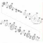 690 SMC USA ENGINE Трансмиссия 2-контрпривод