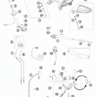 1190 RC 8 ORANGE 08 / PS 09 CHASSIS Руль