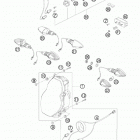 990 ADVENTURE ORANGE ABS USA CHASSIS Фара