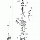 50 MINI ADVENTURE ENGINE Карбюратор