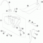 50 SX JUNIOR USA Бак,сидение