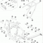 65 XC USA CHASSIS Frame, sub frame