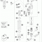 990 ADVENTURE ORANGE ABS USA CHASSIS Моно амортизатор