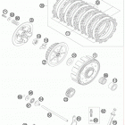 125 SX Сцепление
