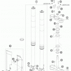 450 XCR-W USA CHASSIS Передняя вилка