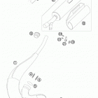 50 SX JUNIOR USA Глушитель