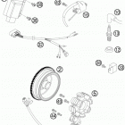 250 XC USA ENGINE Система зажигания
