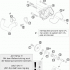 990 ADVENTURE USA ENGINE Водяной насос