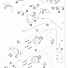 690 DUKE WHITE USA CHASSIS Фара