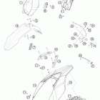 690 ENDURO USA CHASSIS Обтекатель , крылья