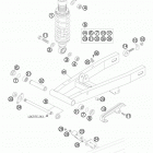 50 SX Swingarm, monoshock